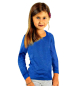 Preview: Wavesafe, 5G, protection contre les radiations, sweat-shirt enfants coton bio, sweat-shirt argenté tricoté bleu royal