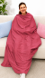 Preview: EMF Shielding Blanket Flannel 160x180cm organic cotton lined with Extreme-Safe 82dB at 5G 3.5GHz in 4 colours