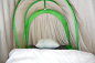Preview: Travel canopy silver net - protection against high and low-frequency alternating fields EWF incl. sheet