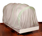 Preview: Travel canopy silver net - protection against high and low-frequency alternating fields EWF incl. sheet