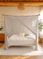Preview: Canopy 210x210cm WAVESAFE Silver Net incl. suspension 1GHz 48dB, 3.5GHz 45dB