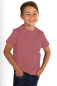 Preview: Wavesafe, 5G, protezione dalle radiazioni, maglietta per bambini rosa antico in cotone organico a maglia argentata 32dB a 1GHz