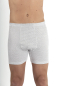 Preview: Wavesafe, 5G, radiation protection, men's boxer shorts white organic cotton with silver knitted fabric