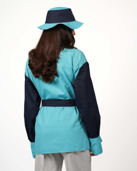 Preview: Veste d'extérieur VIP – Une protection élégante au quotidien - turquoise