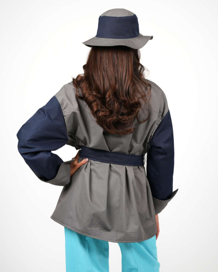 Preview: Veste d'extérieur VIP – Une protection élégante au quotidien - vert grisâtre