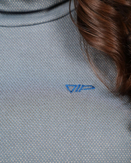 VIP Rollkragenpullover: Eleganz trifft auf innovative Silbergarn - Technologie - Graugrün