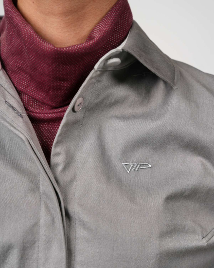 Preview: Veste VIP Crop – Protection contre les rayonnements avec style - vert grisâtre