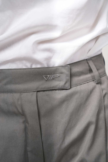 Preview: Pantalon VIP Marlene – Élégance stylée avec protection 5G - vert grisâtre