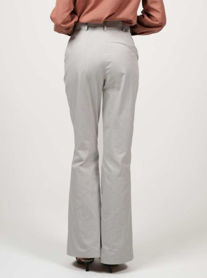 Preview: Pantalon VIP à coupe évasée – Une protection élégante au quotidien - gris clair