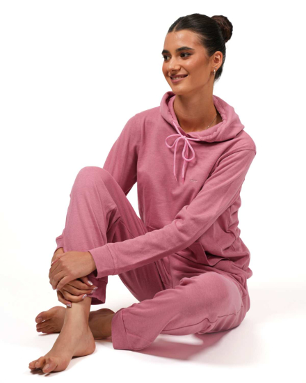 VIP Loungewear - Stilvolle Entspannung mit 5G Schutz - Altrosa