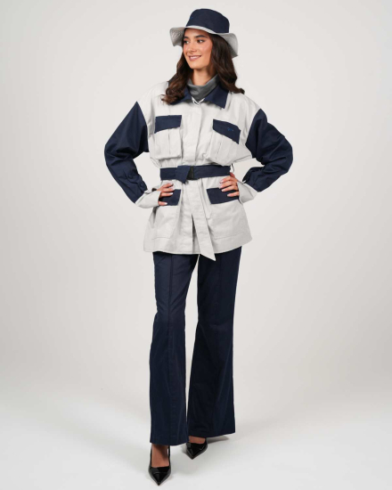 Preview: Veste d'extérieur VIP – Une protection élégante au quotidien - gris clair