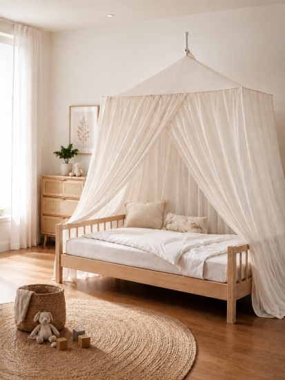 Wavesafe, 5G, Strahlenschutz, Baldachin für Ständer 160x210cm Swiss Shield ULTIMA