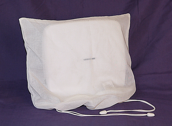 Wavesafe, 5G, radiation protection, WLAN router protective cover 33x39cm Swiss Shield Evolution with drawstring