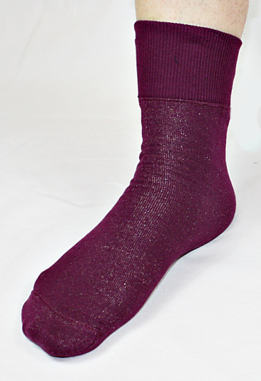 Chaussettes de protection en tissu sweat-shirt coton biologique avec fil argenté 31dB à 1GHz