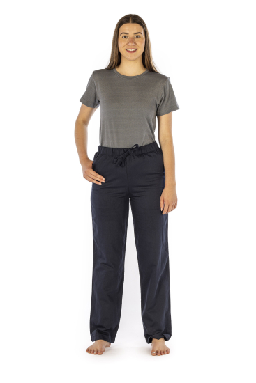 Wavesafe, 5G, protezione dalle radiazioni, pantaloni da donna in cotone organico con fodera Swiss Shield Ultima in 2 colori 32dB a 3,5GHz