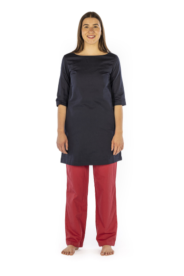 Ladies Dress Organic Cotton lined with Swiss Shield Ultima in 2 colours 32dB at 3.5GHz