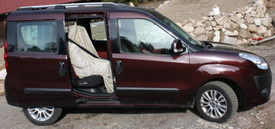 Car protective cover - Silver Net 48dB at 1GHz 180x105cm
