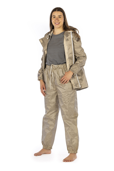 EMF Protective suit Extreme Safe 2-piece - pants and top 82dB at 3.5GHz polyester, copper and nickel