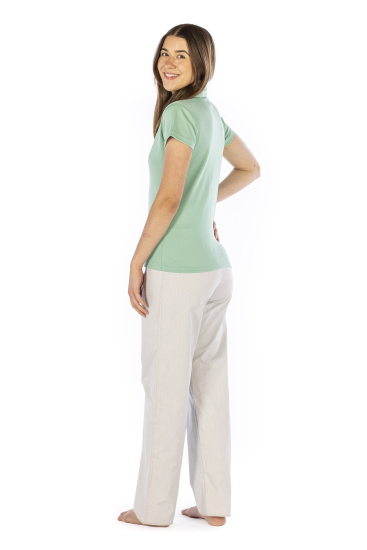 Polo da donna Modal e verde argento 37dB a 3,5GHz (42dB a 1GHz)