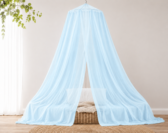 Preview: Swiss Shield VENTUS round canopy for beds up to 180cm, box canopy 3.5GHz 36dB, 1GHz 47dB