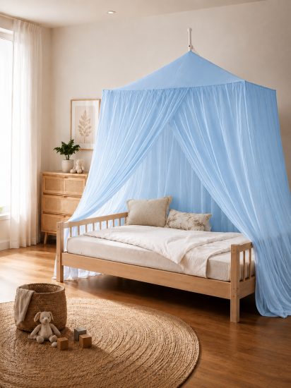Preview: Baldacchino 160x210cm Swiss Shield VENTUS piramide per supporto o gancio 1GHz 47dB, 3.5GHz 36dB