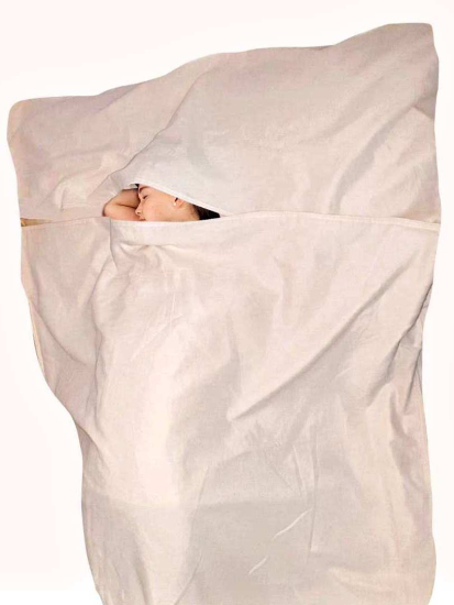 Wavesave, radiation protection, scarf 80x240cm Swiss Shield ULTIMA colour natural 32dB at 3.5GHz