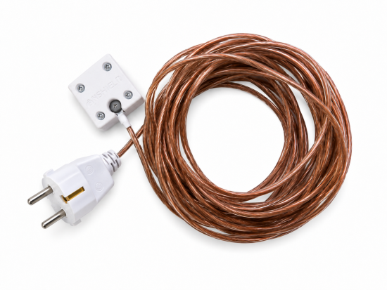 Magnetic grounding cable 2m & 5m m Schuko plug for grounding conductive materials