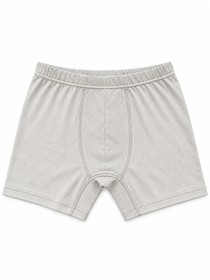 Wavesafe, 5G, Strahlenschutz, Herren Boxershorts weiss Bio BW mit Silbergestrick