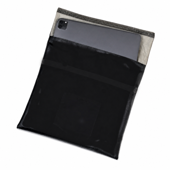 Custodia per tablet per la schermatura completa delle onde elettromagnetiche 29x22cm