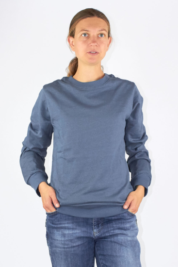 Wavesafe, 5G, protezione dalle radiazioni, camicia da donna in cotone organico, camicia in maglia d'argento in antracite