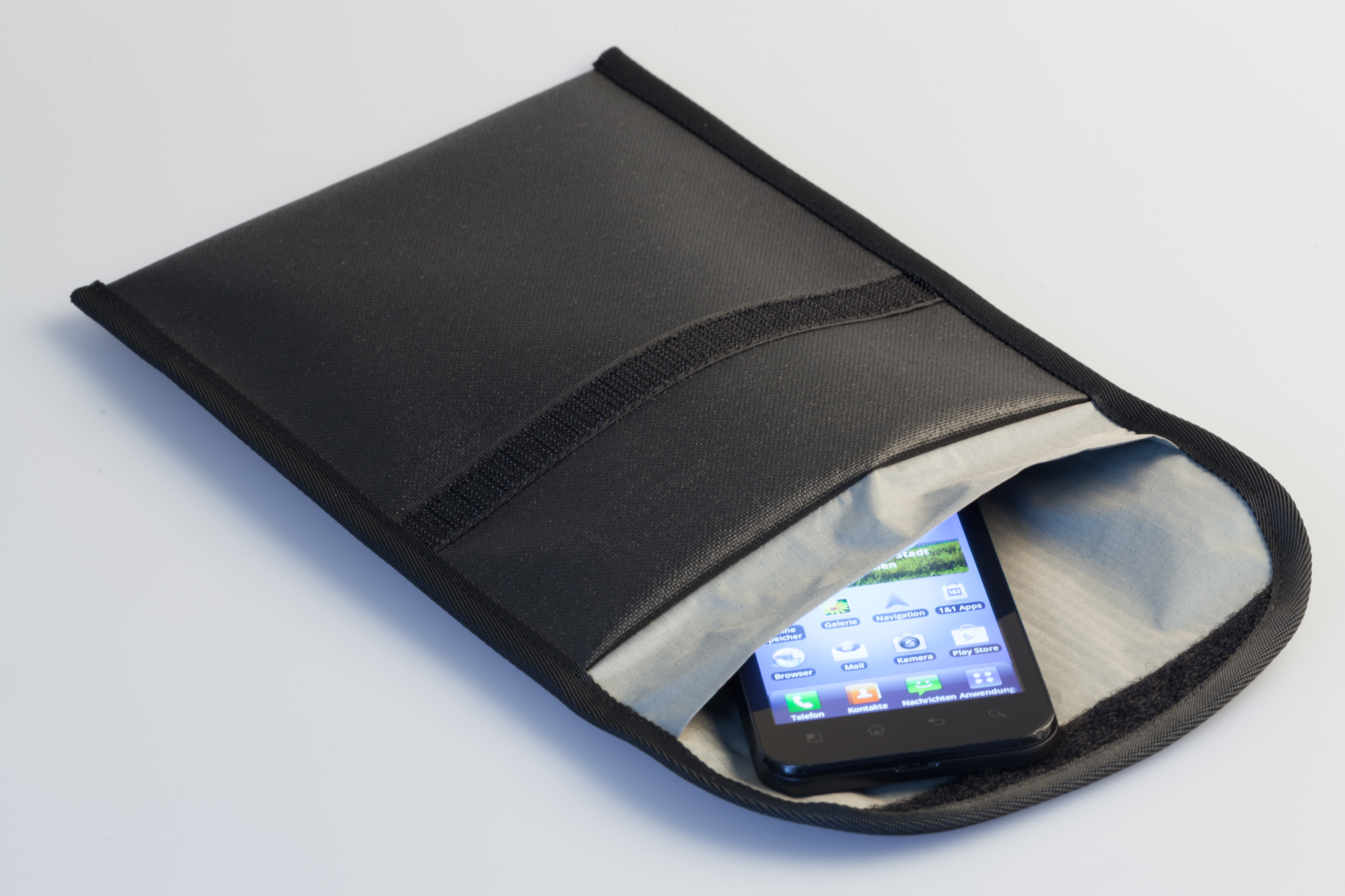 Handy Tasche zur vollständigen Abschirmung elektromagnetischer