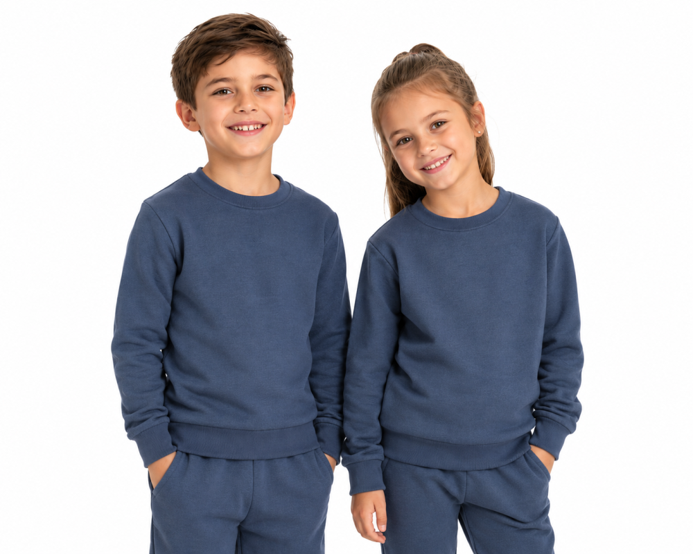 Wavesafe, 5G, protezione dalle radiazioni, camicia da ginnastica per bambini in cotone organico, camicia da ginnastica d'argento in maglia antracite