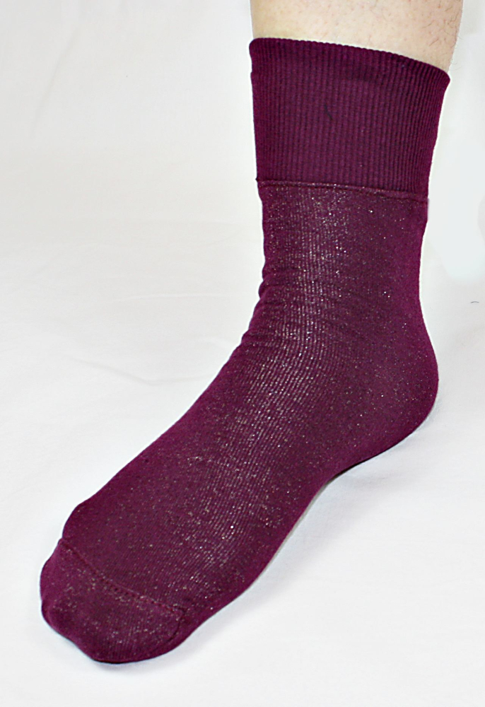 Chaussettes de protection en tissu sweat-shirt coton biologique avec fil argenté 31dB à 1GHz