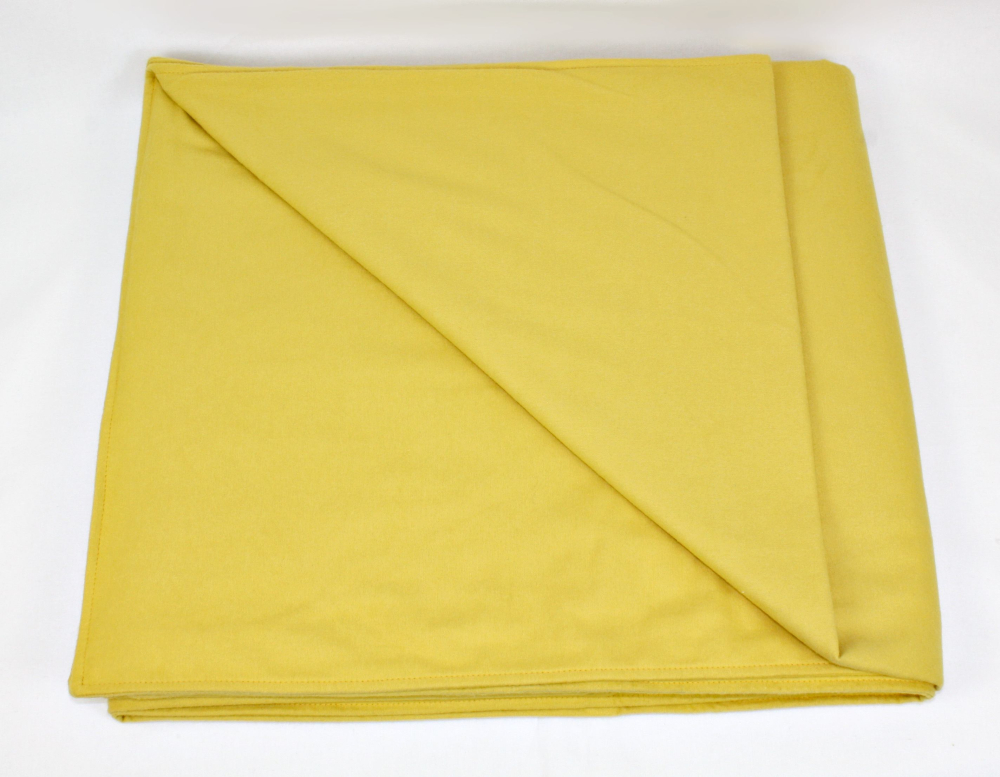 EMF Shielding Blanket Flannel 160x180cm organic cotton lined with Extreme-Safe 82dB at 5G 3.5GHz in 4 colours