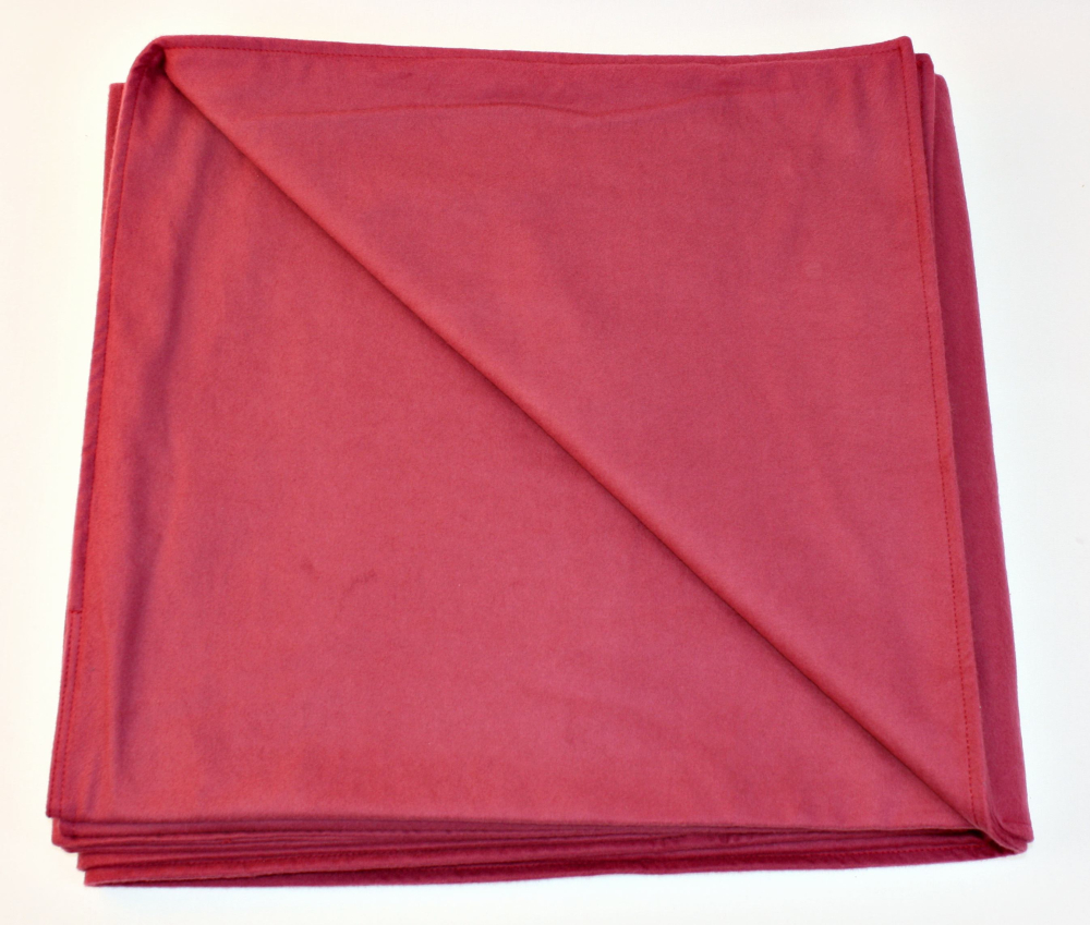 EMF Shielding Blanket Flannel 160x180cm organic cotton lined with Extreme-Safe 82dB at 5G 3.5GHz in 4 colours