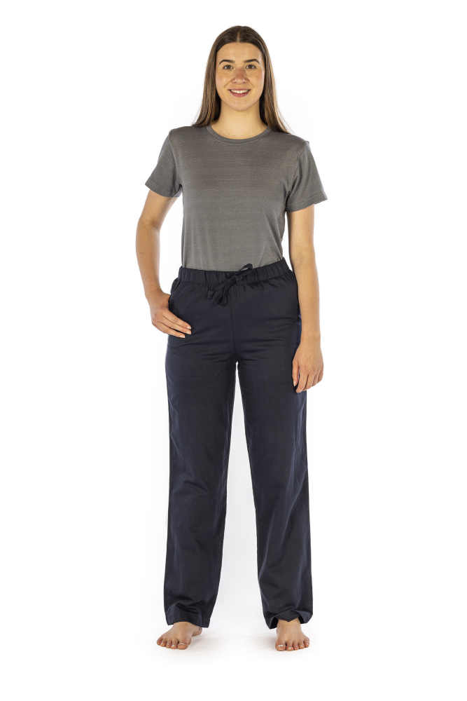 Wavesafe, 5G, Strahlenschutz, Damen Hose Bio-Baumwolle mit Swiss Shield Ultima gefüttert in 2 Farben 32dB bei 3.5GHz