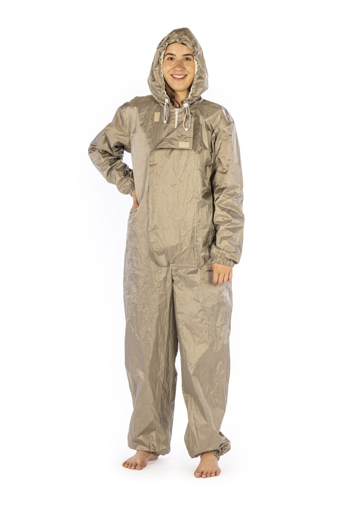 EMF Protection suit Extreme Safe 82dB at 3.5GHz Polyester, Copper and Nickel