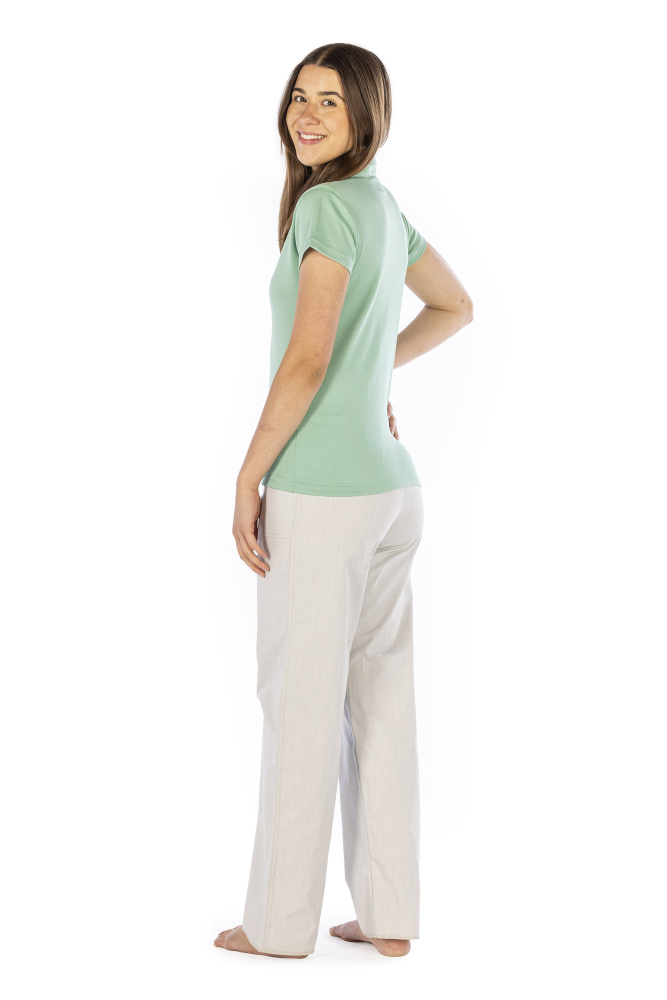 Polo da donna Modal e verde argento 37dB a 3,5GHz (42dB a 1GHz)