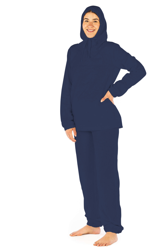 Combinaison de protection 2 pièces Swiss Shield Ultima-Ventus double couche pour femmes et hommes 68dB à 1GHz 57dB à 3.5GHz