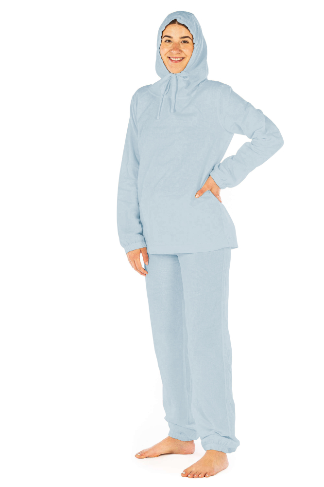 Combinaison de protection 2 pièces Swiss Shield Ultima-Ventus double couche pour femmes et hommes 68dB à 1GHz 57dB à 3.5GHz