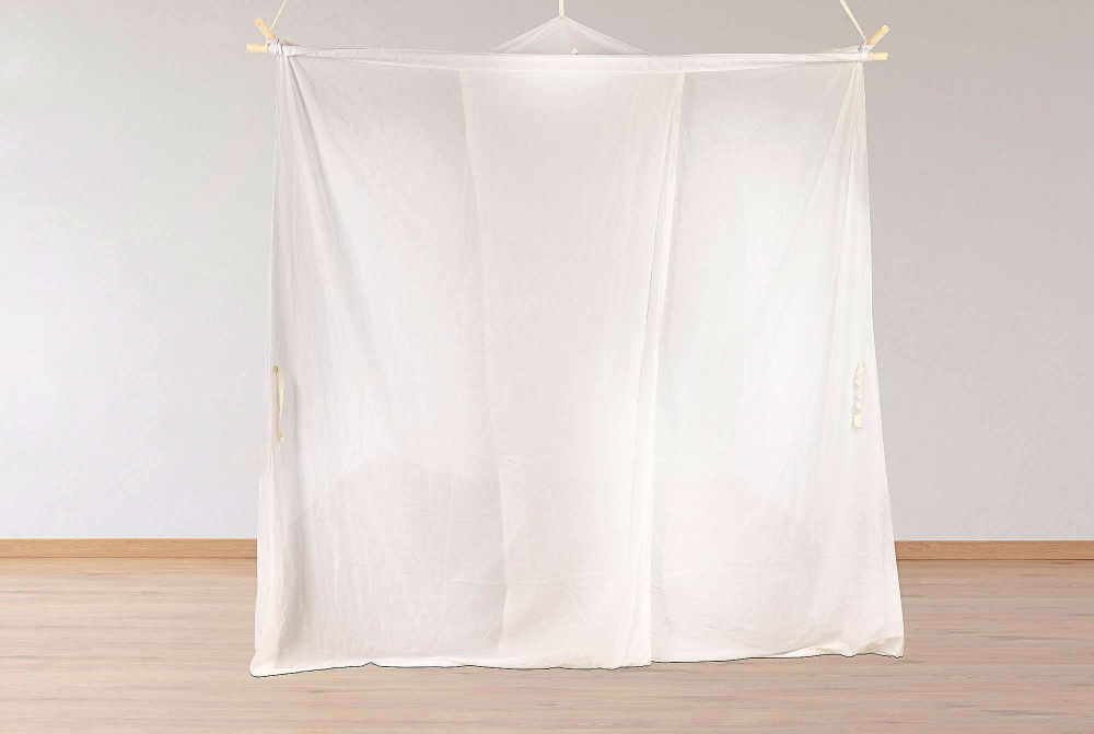 Swiss Shield VENTUS Kasten Baldachin 210x210 cm – Hochwirksamer Schutz vor Elektrosmog - 47dB bei 1GHz