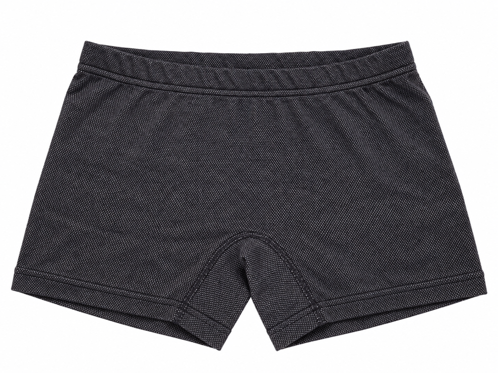 Wavesafe, 5G, Radiation Protection, Ladies Panty black organic cotton with silver knitted fabric