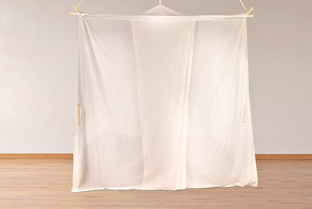 Wavesafe, 5G, Strahlenschutz, Baldachin 160x210cm Swiss Shield ULTIMA Einzelbett 90x200 mit Nachttisch oder grosses Bett 160x200
