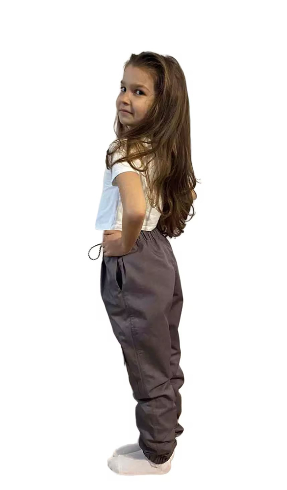 Pantaloni per bambini in cotone, poliestere e acciaio inox 37dB a 3,5GHz