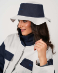 VIP Hut – Streetstyle Fischerhut mit Schutzfunktion - Marineblau-Hellgrau